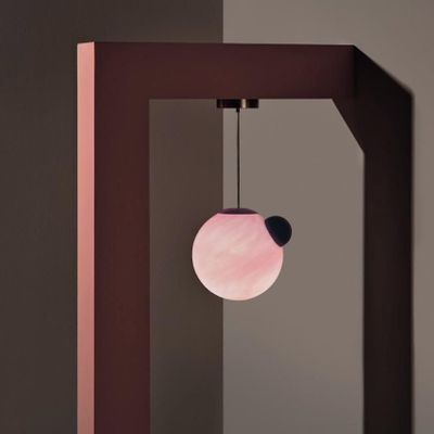 Hanging lights - Ourania - Glass & Ceramic Pendant Lamp - SPHAER
