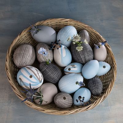 Decorative objects - ERWIN EGG, bone china, white - KLATT OBJECTS