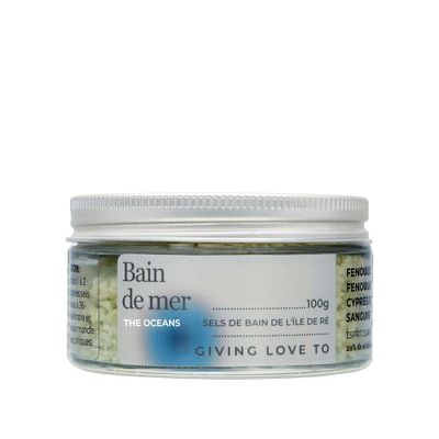 Beauty products - Bath Salts THE OCEANS Clear Spirit & Vitality 100 g - GIVING LOVE TO