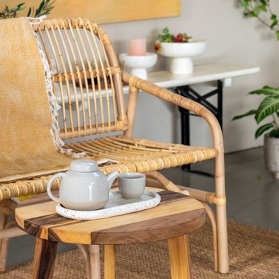 Tasses et mugs - Soft teapot glazed clay - KINTA