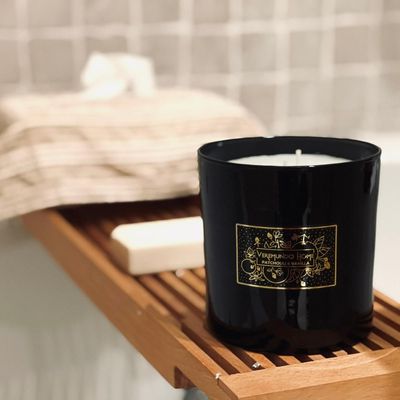 Gifts - Scented Candle Black/Gold - Paris Collection - VEREMUNDO HOME