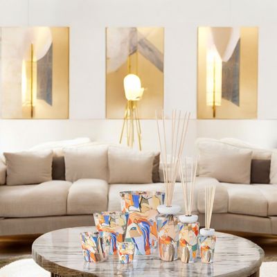 Candles - "Caballos" by Esther Vincent – A Contemporary Equestrian Masterpiece - ARTITUDE HOME