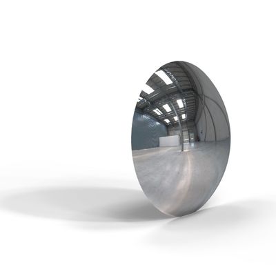 Panneaux séparateurs - Miroirs en métal inoxydable, collection LENSES - FOST