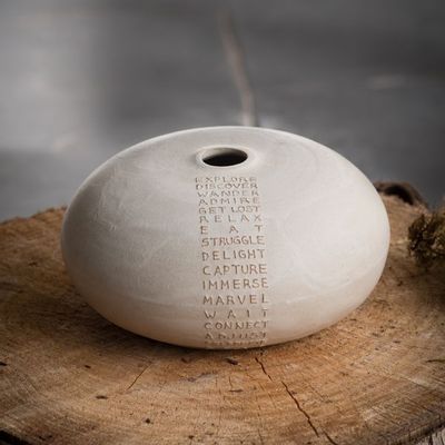 Objets de décoration - VOYAGES PEBBLE No.1 - MARIE MARTIN CERAMICS