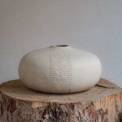 Objets de décoration - VOYAGES PEBBLE No.3 - MARIE MARTIN CERAMICS