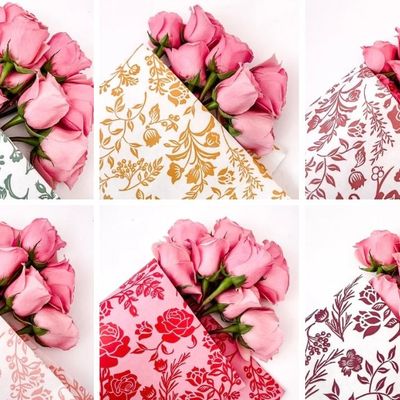 Décorations florales - PAPIER D'EMBALLAGE FLEURS  100% WATERPROOF - CHIC&PAPER