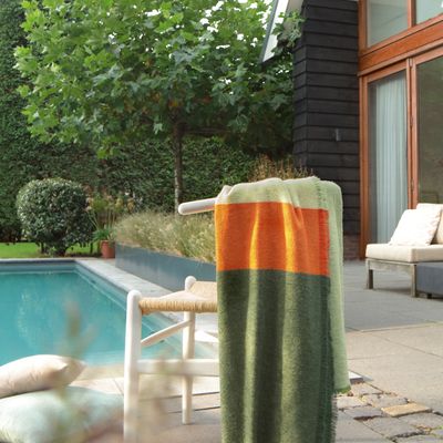 Throw blankets - Throw Great Green - BIEDERLACK