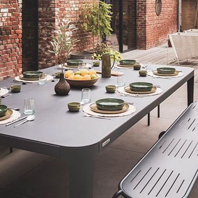 Lawn tables - Hyphen In & Outdoor Ping Table Grey Black - CORNILLEAU