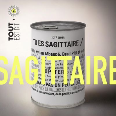 Gifts - Sowing kits\" Sagittarius\” in collab with\ "Tout est dit\" - MAUVAISES GRAINES