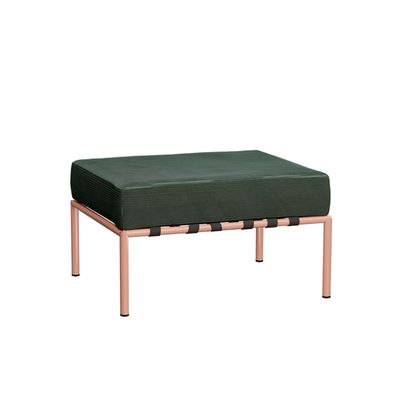 Poufs - Pouf Barnabé déhoussable anti-tâche tissu et acier - LES GAMBETTES
