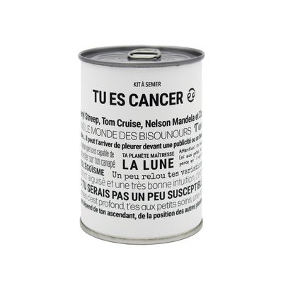 Gifts - Seed kits\" Cancer\” in collaboration with\ "Tout est dit\" - MAUVAISES GRAINES
