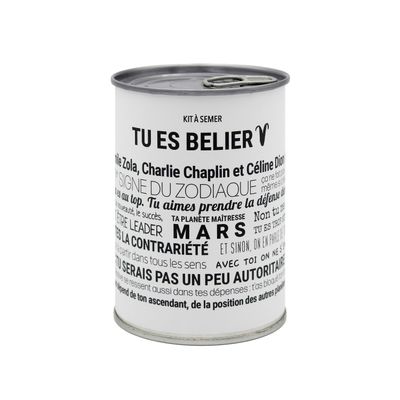 Cadeaux - Kits à semer "Bélier" en collab avec "Tout est Dit" - MAUVAISES GRAINES