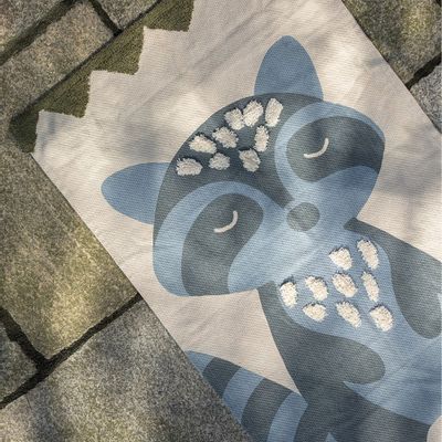 Other caperts - Tapis pour enfants BEAR - TRANQUILLO