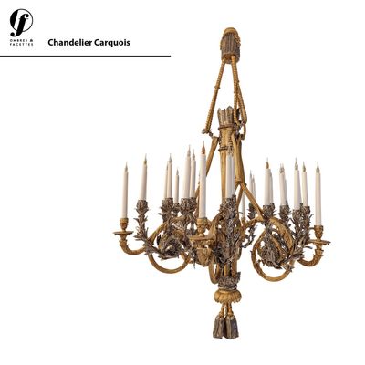 Appliques - Bronze chandelier - OMBRES ET FACETTES