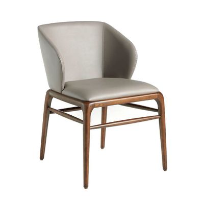 Chaises - Chaise de table à manger rembourrée en simili cuir - ANGEL CERDÁ