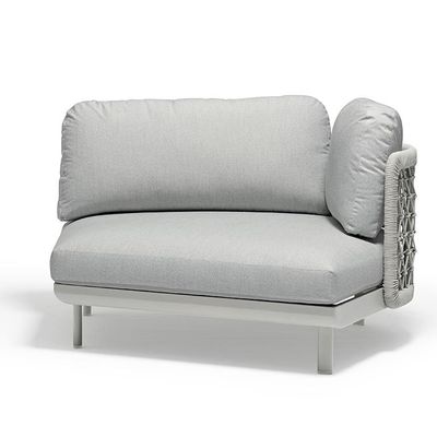 Lawn sofas   - CLUB left armrest garden sofa - COUTURE JARDIN