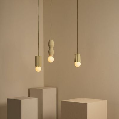 Suspensions - la LAMPE EN STUC - SCHNEID STUDIO