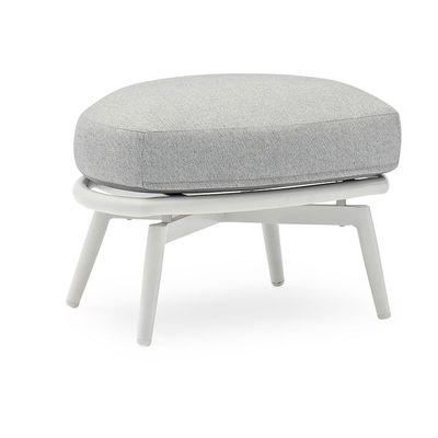 Lawn sofas   - Garden ottoman/footrest for CUDDLE armchair - COUTURE JARDIN