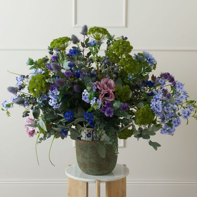 Floral decoration - BOUQUET SAMOA BLEU - LOU DE CASTELLANE