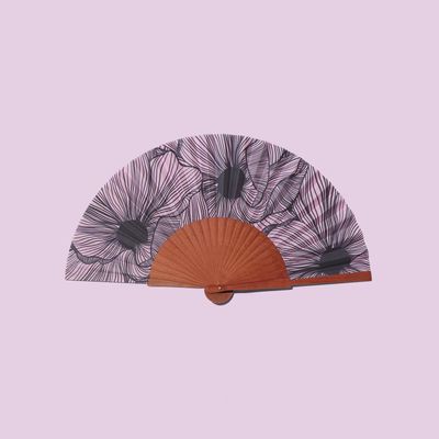 Apparel - *PRE-SALE* Hand Fan A FAN OF Chic Bloom - Abanico - Éventail - A FAN OF