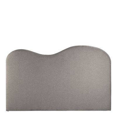 Headboards - SERENA headboard gray fabric 201x11x125 - BLANC D'IVOIRE