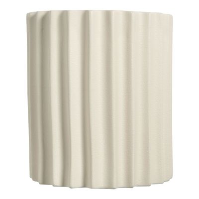 Wall lamps - OLYMPE wall light non-electrified beige ceramic 20x11.9x21.9 - BLANC D'IVOIRE