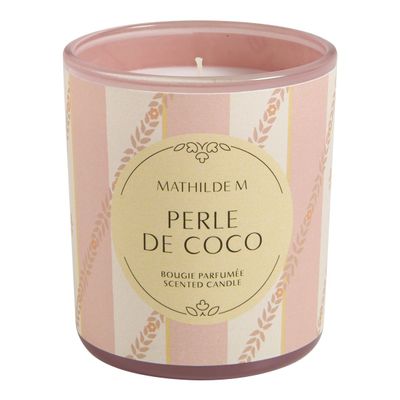 Bougies - Bougie parfumée Bain de Soleil 160 g - Perle de Coco - MATHILDE M.