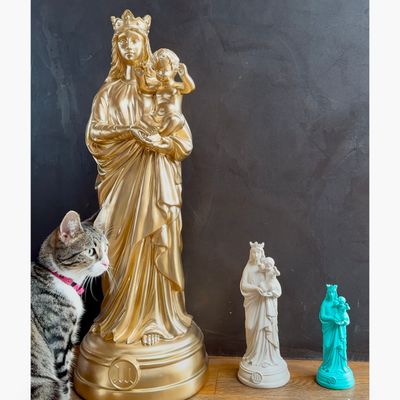 Decorative objects - Statuette Bonne-Mère - J'AI VU LA VIERGE