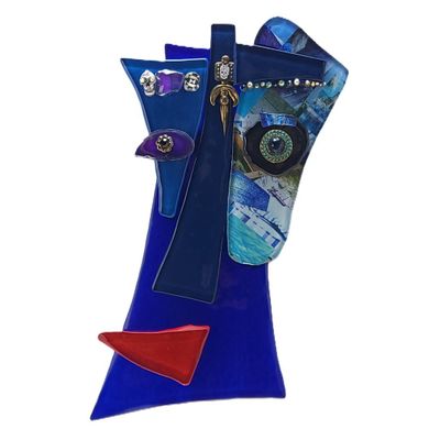 Art glass - TARONE Sculpture - NATHALIE BORDERIE