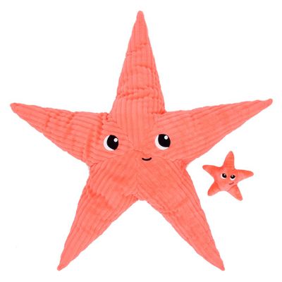 Soft toy - Mother and her baby starfish plush - Les Ptipotos - DEGLINGOS