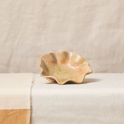 Ceramic - Kalimori Ceramic Emptying Bowl, Matte Brown - HUAKAL