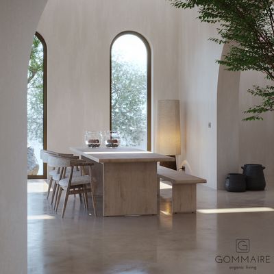 Dining Tables - Table and bench Drake - GOMMAIRE