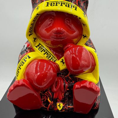 Objets de décoration - PANDA FERRARI F1 - NAOR