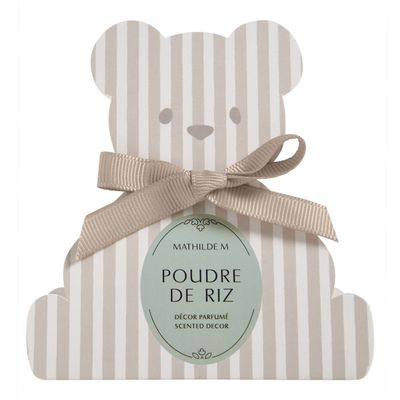 Diffuseurs de parfums - Ourson Surprises parfumées - Poudre de Riz - MATHILDE M.