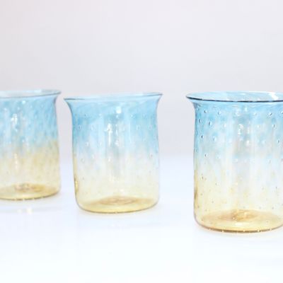 Glass - Blown glass tumbler - OKATOMO YURIKO