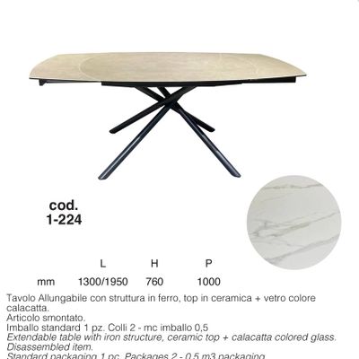 Dining Tables - CHALET - UNICO08