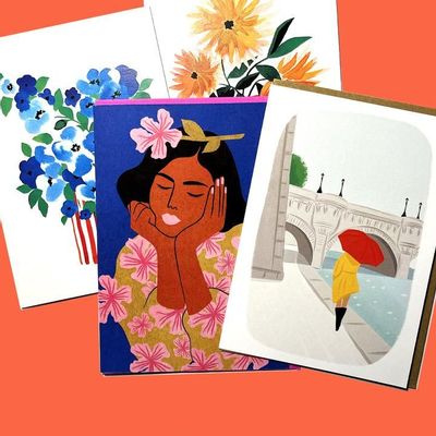 Stationery - Cartes doubles five dollars - PASCALE EDITIONS