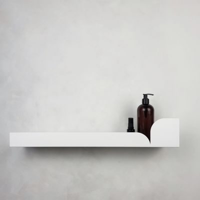 Shelves - Large wall shelf, white BAUHAUS - NAMUOS