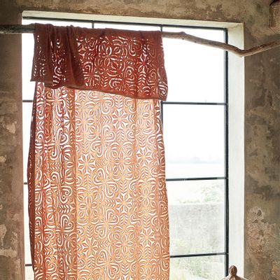 Throw blankets - Handmade cutwork throw - MADAM STOLTZ