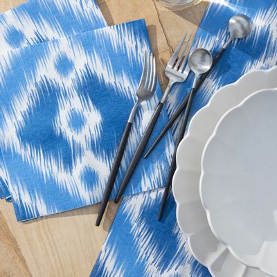 Napkins - ETHNIC BLUE - FRANÇOISE PAVIOT