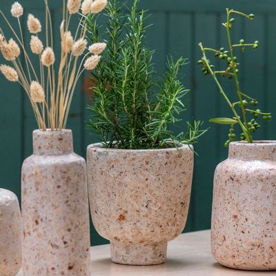 Vases - Vase sur pied en pâte de bois - KINTA