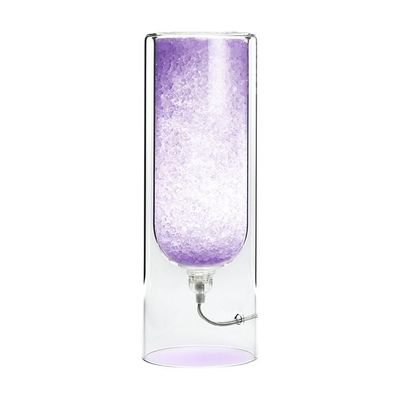 Table lamps - Rocklumìna, Italian salt table lamp, violet (EU MARKET ONLY) - COKI
