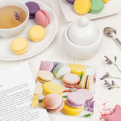 Decorative objects - macarons Paper Napkins. - KARENA INTERNATIONAL