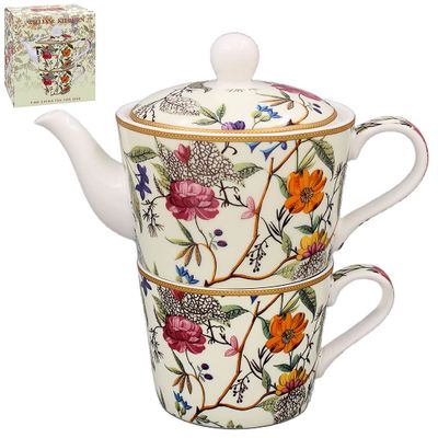 Tea and coffee accessories - tea for one W.Kilburn cream - KARENA INTERNATIONAL