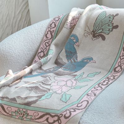 Throw blankets - Couple bird & butterfly - BON`EE