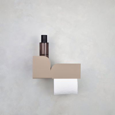 Installation accessories - Beige toilet paper holder BAUHAUS - NAMUOS