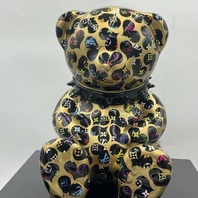 Decorative objects - BEAR GOLDEN HEART - NAOR