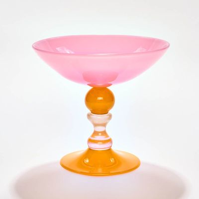 Glass - Miami Fruit Platter in Rose - GATHER