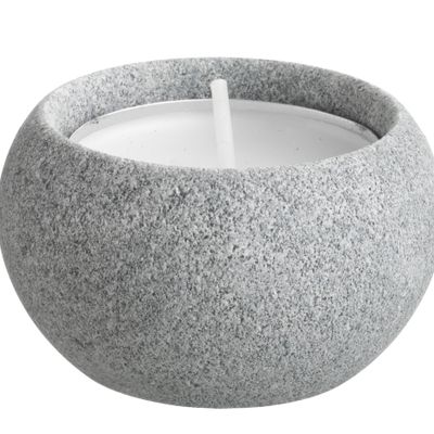 Bougeoirs et photophores  - Bougeoir en pierre Tunnelmatuikku - HUKKA DESIGN