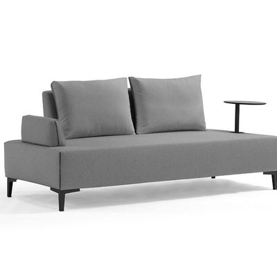 Lawn sofas   - 3-seater garden sofa with FLEXI integrated tablet - COUTURE JARDIN
